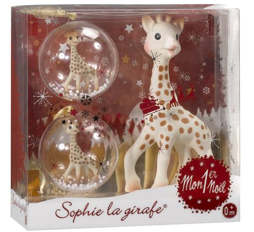 Vulli Coffret Mon 1er Noel Sophie, la girafe pour 30